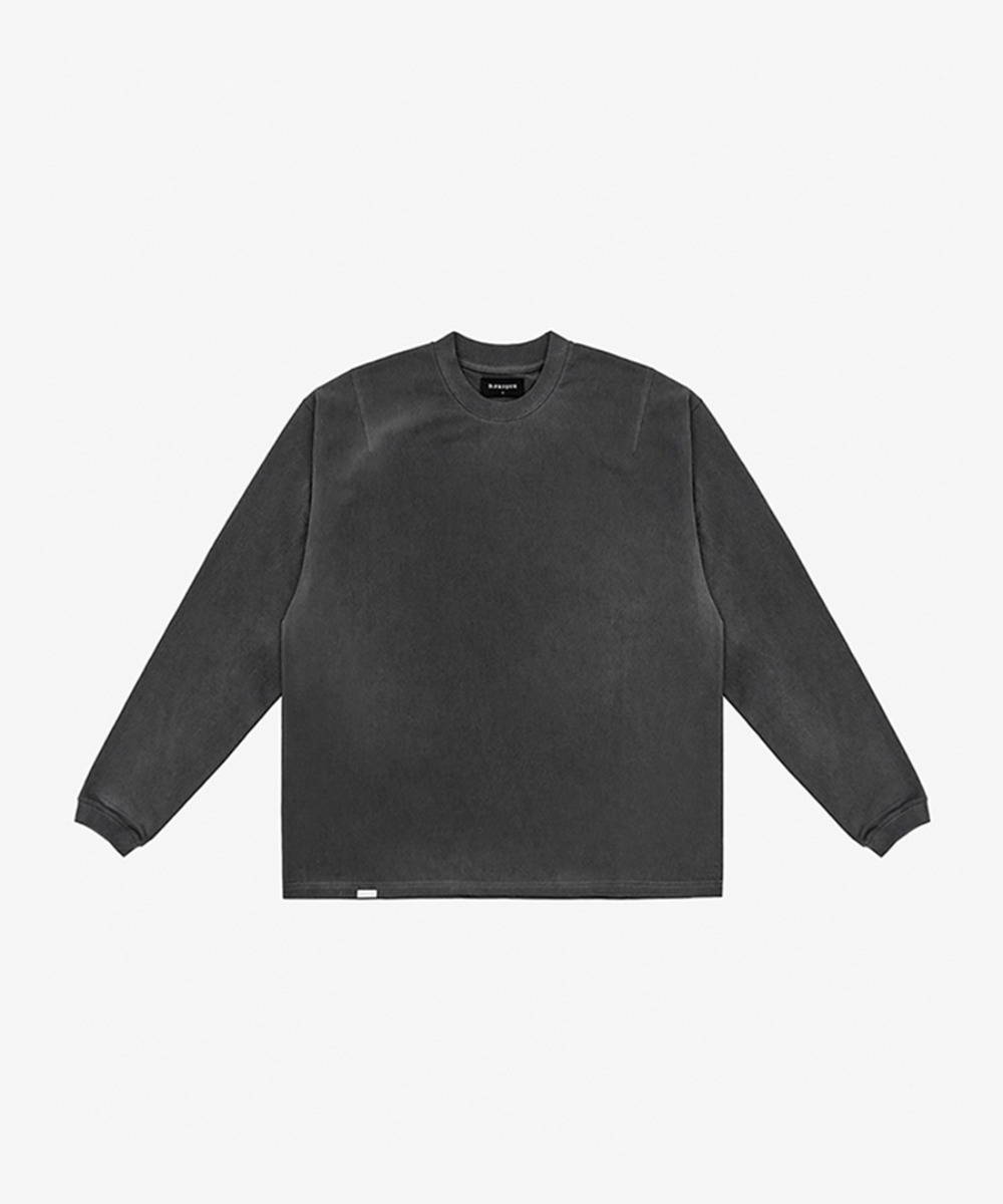 DPRIQUE디프리크 Classic Long Sleeve T-Shirt - Washed Black
