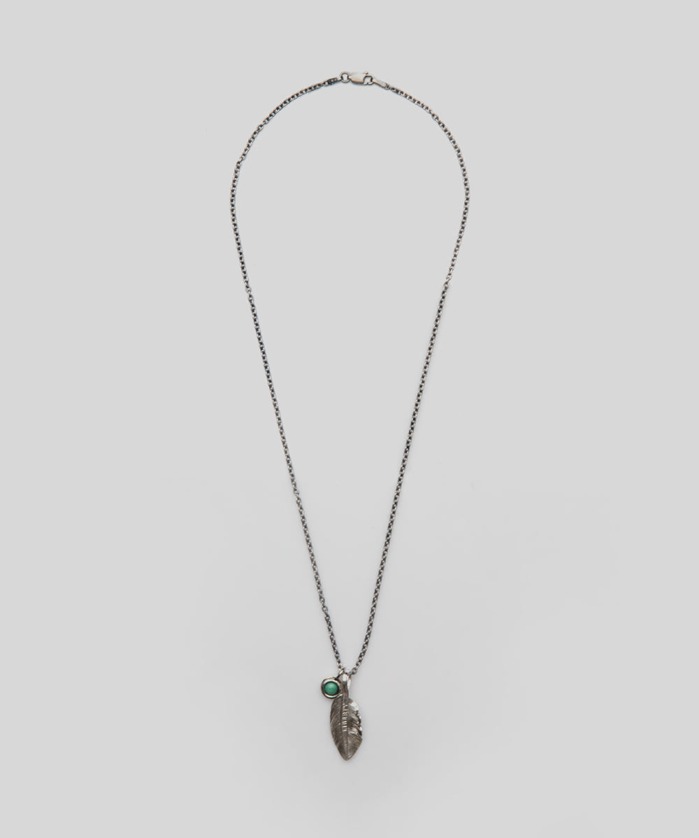 North Works노스웍스 Small Liberty Feather Necklace (N-615)