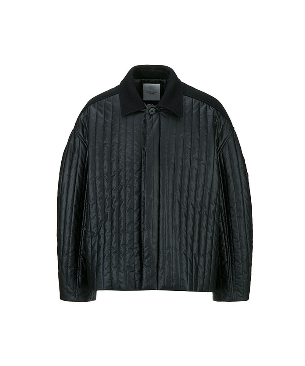 LE17SEPTEMBRE HOMME르917옴므 QUILTED JACKET BLACK