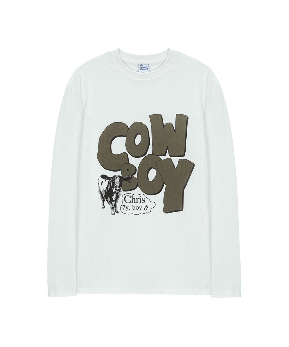 THE COLDEST MOMENT더콜디스트모먼트 TCM cow boy long sleeve