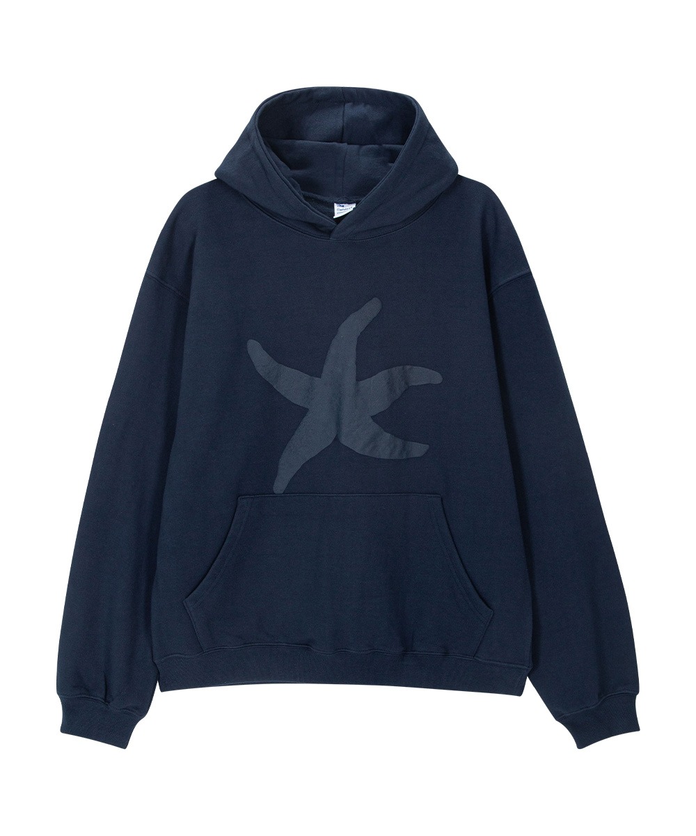 THE COLDEST MOMENT더콜디스트모먼트 TCM starfish hoodie (navy) (10/11 예약배송)