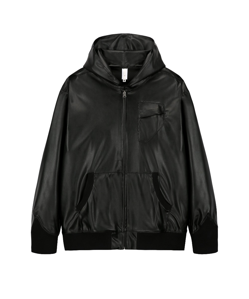 EPICENTER TOURIST에피센터투어리스트 Eaves hood jacket(black)